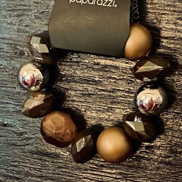 Brown + Copper Necklace, Earring, and Bracelet Set NWT Perfect Gift - Picture 7 of 16